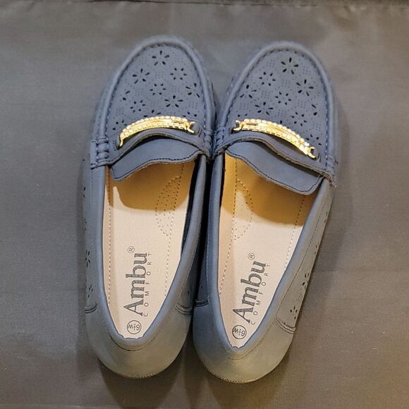 BRAND NEW AMBU COMFORT SLIP-ON WOMEN"S FLAT - Picture 5 of 13